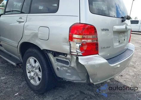 2002 Toyota Highlander Limited V6 z USA, uszkodzony, nr VIN JTEHF21A420045381